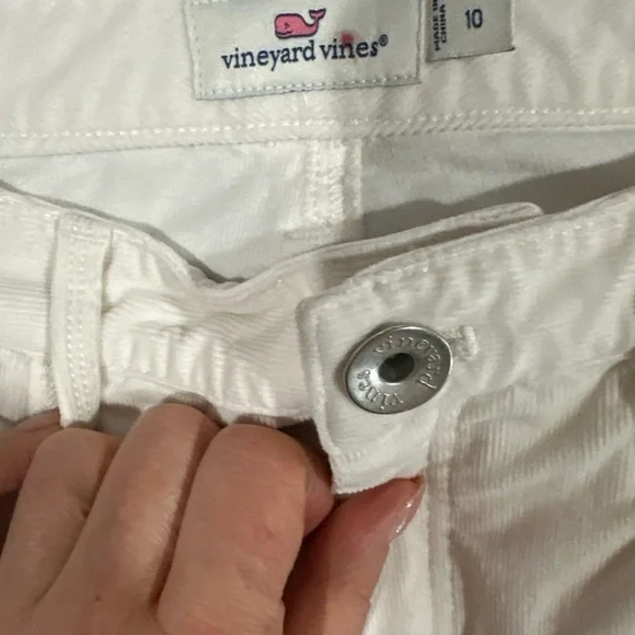 Vineyard Vines White Pants carduroy - Picture 3 of 9